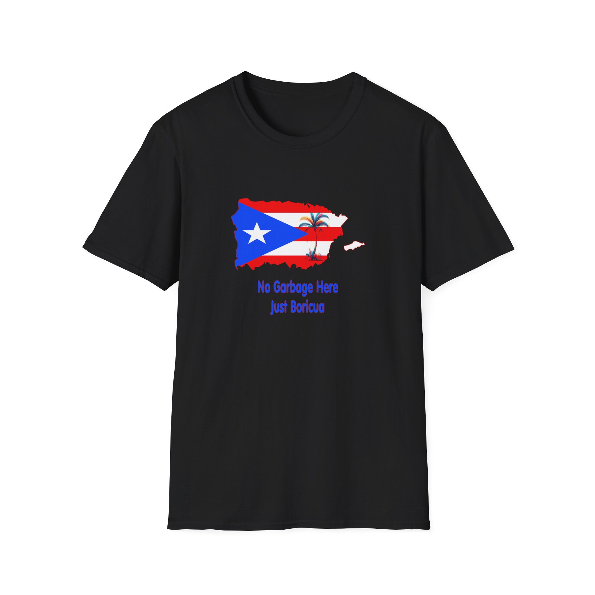 Puerto Rico tshirt black